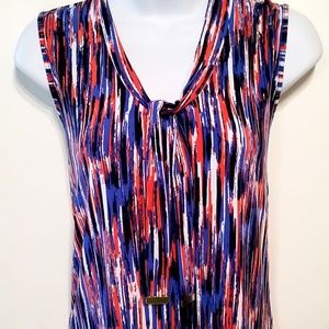 Jones New York women's multicolor top size small S